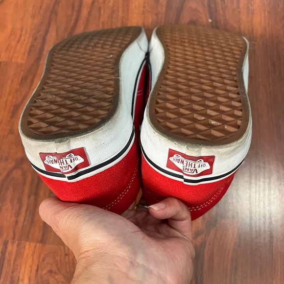 Red Vans - Picture 3 of 5